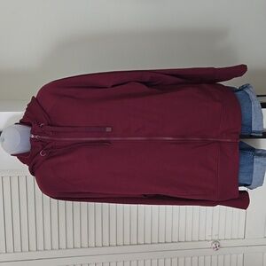 Danskin Maroon Zip-up Hoodie